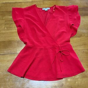 Women’s Red Blouse